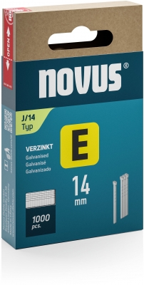 Cuie standard Novus E tip J, 14 mm, 1000 buc/cutie